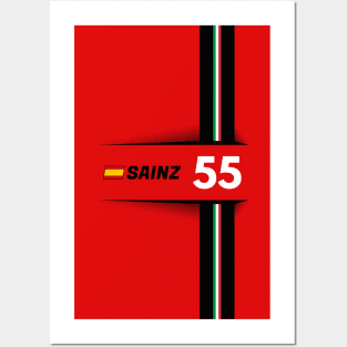 F1 2023 - #55 Sainz Posters and Art